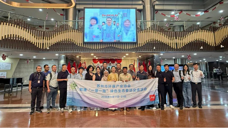 依斯倍蘇環協一行受邀參與印尼水處理展覽會IndoWaterExpo，共建綠色生態新道路